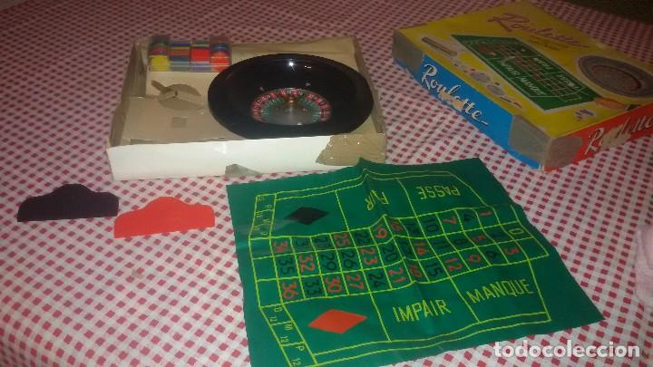 Juegos de mesa: Roulette pick-up-sticks & tiddlywinks,a&ntilde;os 80. - Foto 2