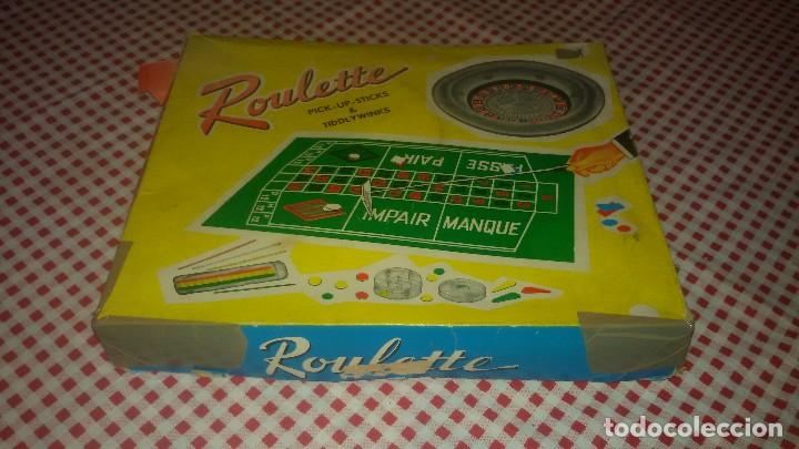 Juegos de mesa: Roulette pick-up-sticks & tiddlywinks,a&ntilde;os 80. - Foto 3