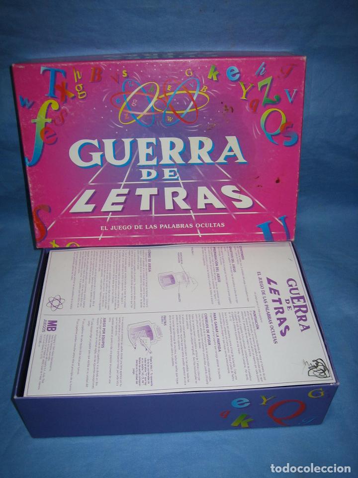Juegos de mesa: Juego de mesa Guerra de letras de MB 1994 - Foto 1