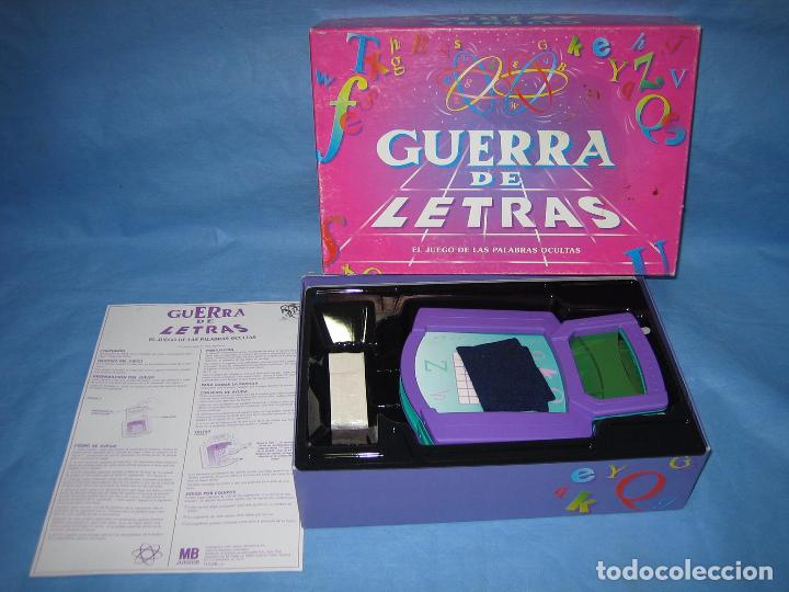 Juegos de mesa: Juego de mesa Guerra de letras de MB 1994 - Foto 3