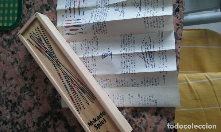 Juegos de mesa: Mikado de madera con folleto explicativo - Foto 1