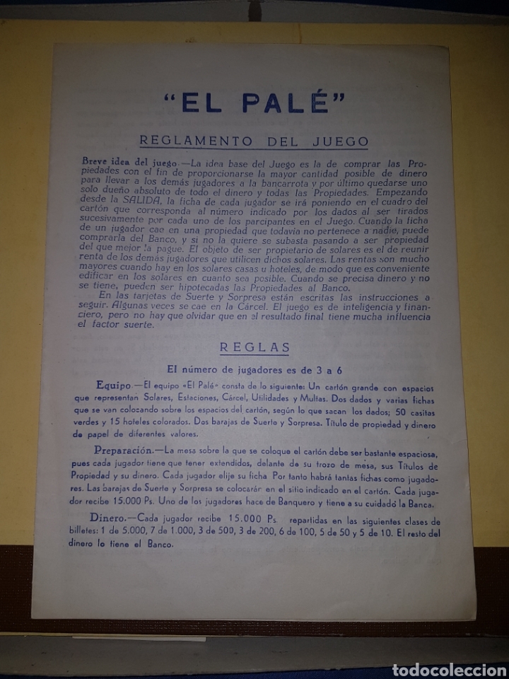 Juegos de mesa: Juego de mesa Pal&eacute; - Foto 2