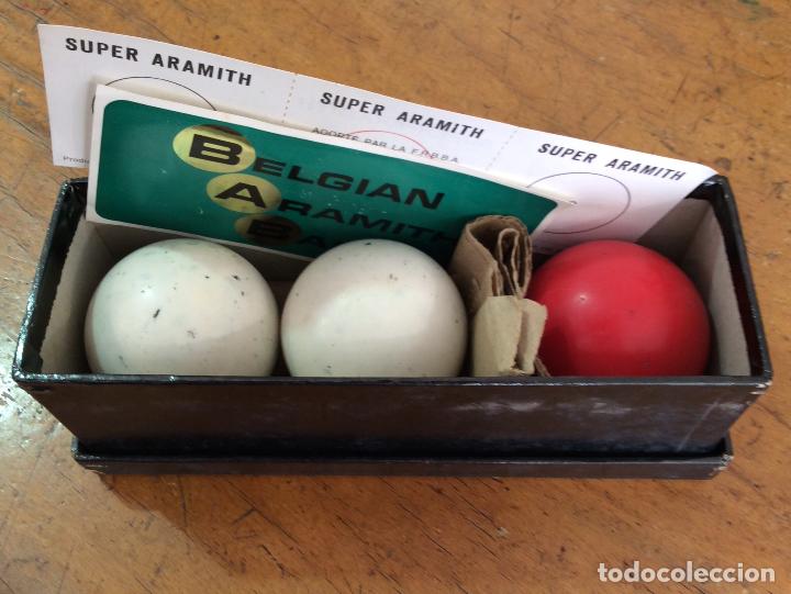 Juegos de mesa: S&Uacute;PER ARAMITH- BOLAS DE BILLAR ANTIGUAS - Foto 1