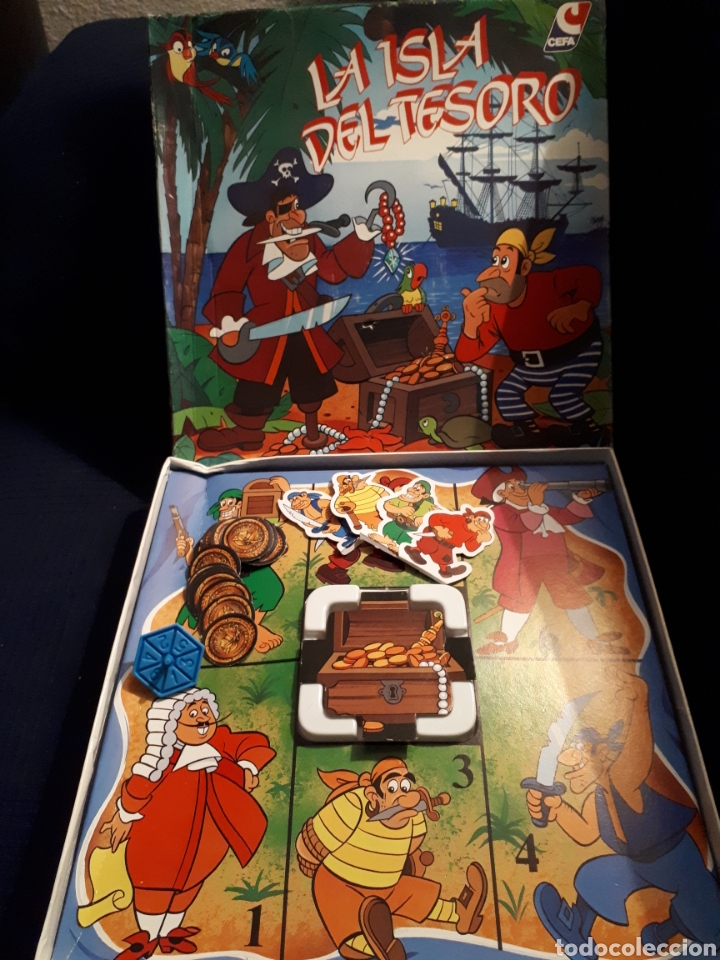 Juegos de mesa: La isla del tesoro de CEFA incompleto - Foto 1