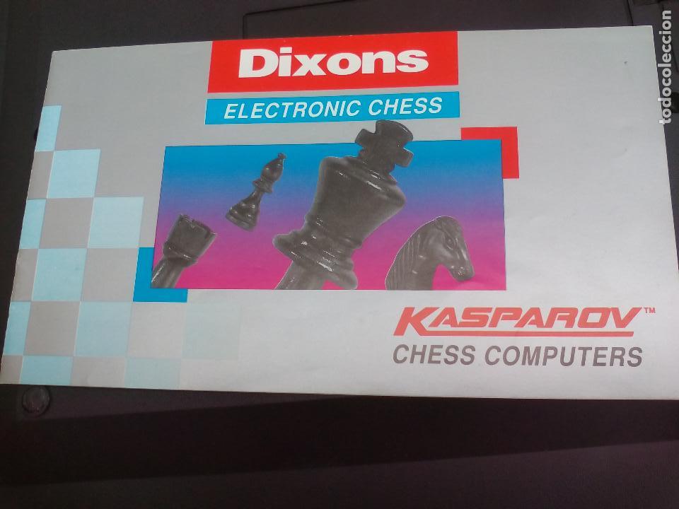 Juegos de mesa: KASPAROV TURBO AVANCED TRAINER RISC STYLE processor AJEDREZ ELECTR&Oacute;NICO  ELECTRONIC COMPUTERS CHESS - Foto 9