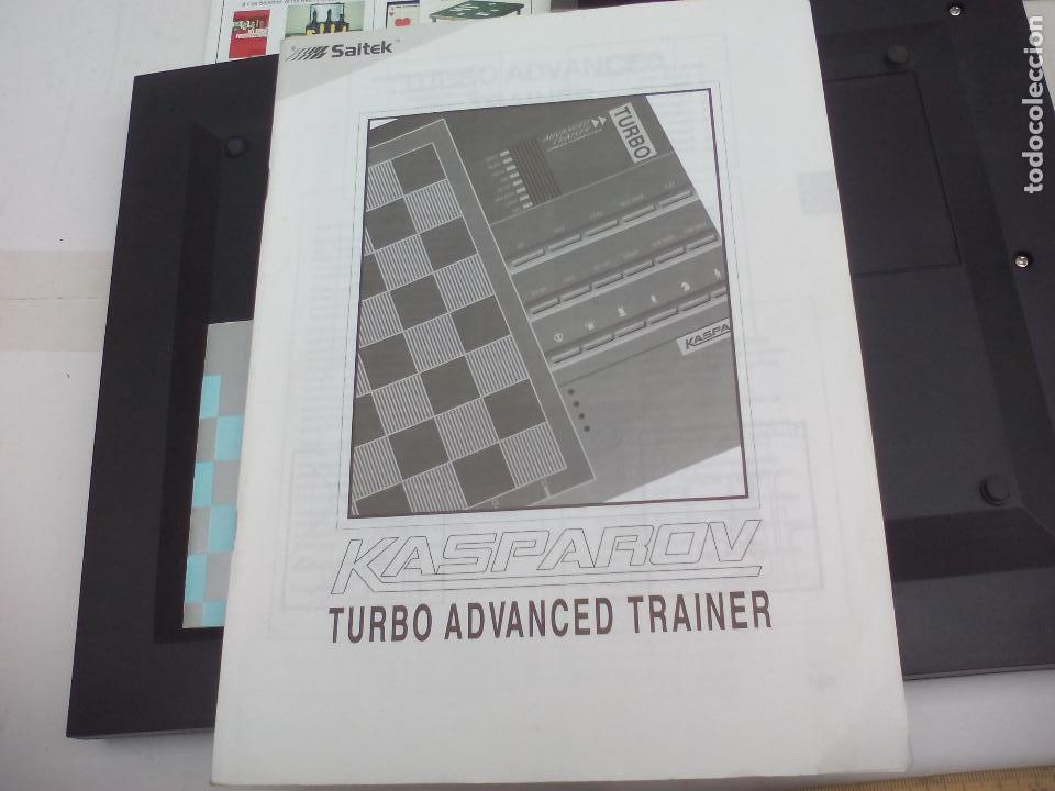 Juegos de mesa: KASPAROV TURBO AVANCED TRAINER RISC STYLE processor AJEDREZ ELECTR&Oacute;NICO  ELECTRONIC COMPUTERS CHESS - Foto 13