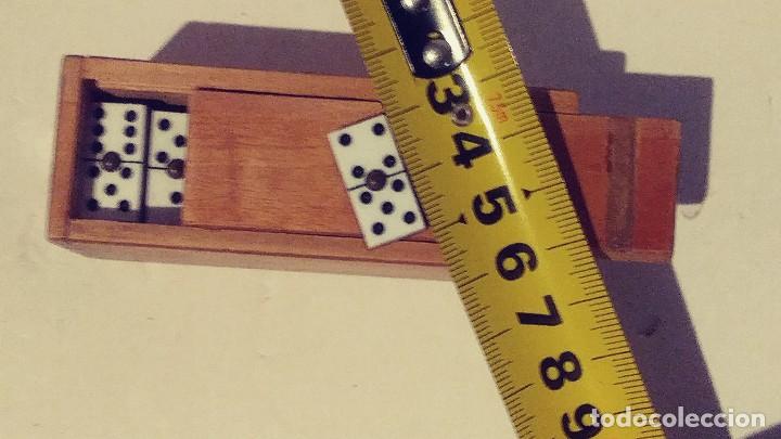 Juegos de mesa: domin&oacute; miniatura 2x1cm - Foto 1