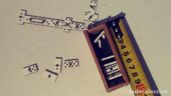 Juegos de mesa: domin&oacute; miniatura 2x1cm - Foto 3