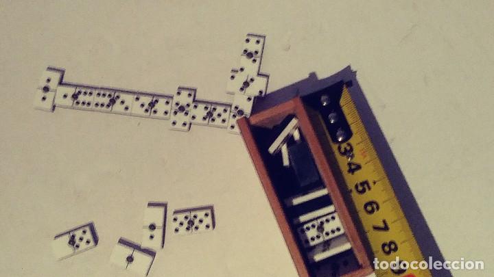 Juegos de mesa: domin&oacute; miniatura 2x1cm - Foto 4