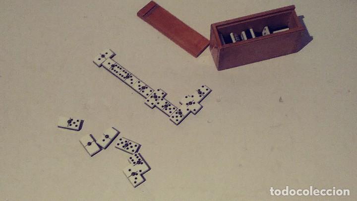 Juegos de mesa: domin&oacute; miniatura 2x1cm - Foto 5