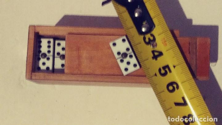 Juegos de mesa: domin&oacute; miniatura 2x1cm - Foto 7
