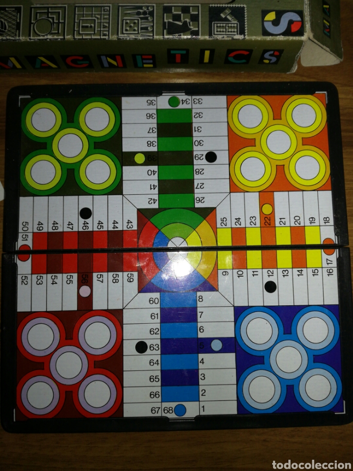 Juegos de mesa: Juego parch&iacute;s magn&eacute;tico CAYRO - Foto 2