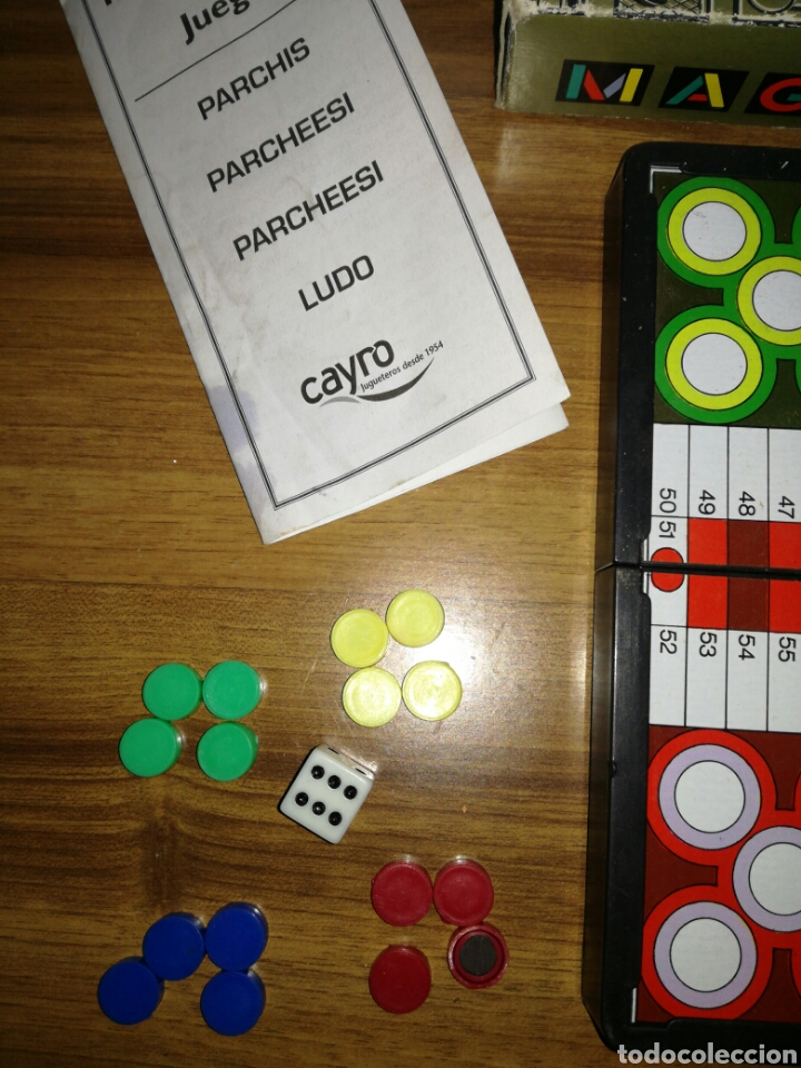 Juegos de mesa: Juego parch&iacute;s magn&eacute;tico CAYRO - Foto 3