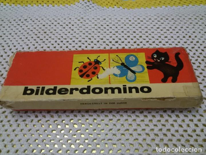 Juegos de mesa: ANTIGUO DOMIN&Oacute; DE MADERA -HECHO EN LA URSS - Foto 1