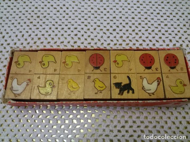 Juegos de mesa: ANTIGUO DOMIN&Oacute; DE MADERA -HECHO EN LA URSS - Foto 5