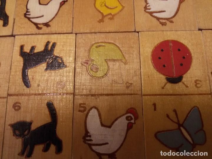 Juegos de mesa: ANTIGUO DOMIN&Oacute; DE MADERA -HECHO EN LA URSS - Foto 9