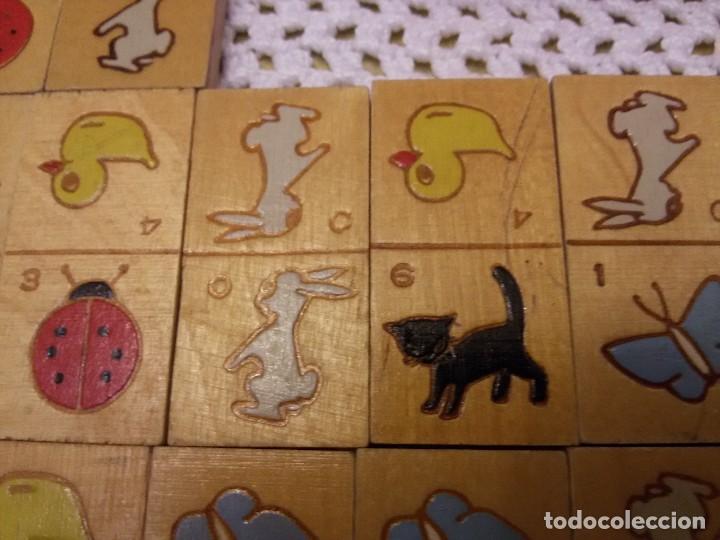 Juegos de mesa: ANTIGUO DOMIN&Oacute; DE MADERA -HECHO EN LA URSS - Foto 10