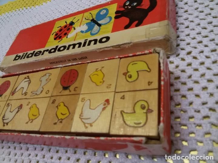 Juegos de mesa: ANTIGUO DOMIN&Oacute; DE MADERA -HECHO EN LA URSS - Foto 12