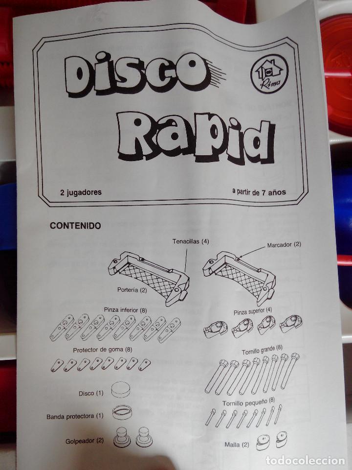 Juegos de mesa: DISCO RAPID DE RIMA - NUEVO - SIN USAR - Foto 7