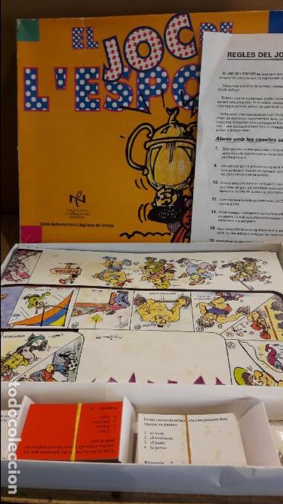 Juegos de mesa: EL JOC DE LESPORT / NORMALITZACI&Oacute; LING&Uuml;ISTICA DE TERRASSA / COMPLETO / LEER. - Foto 2