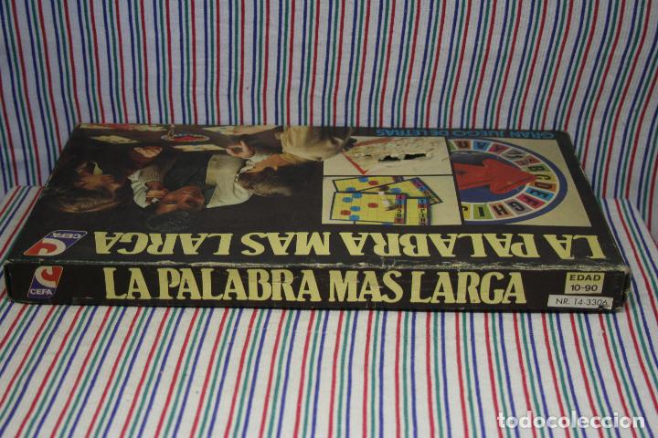 Juegos de mesa: CEFA, LA PALABRA MAS LARGA - Foto 3