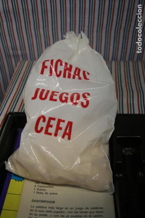 Juegos de mesa: CEFA, LA PALABRA MAS LARGA - Foto 10