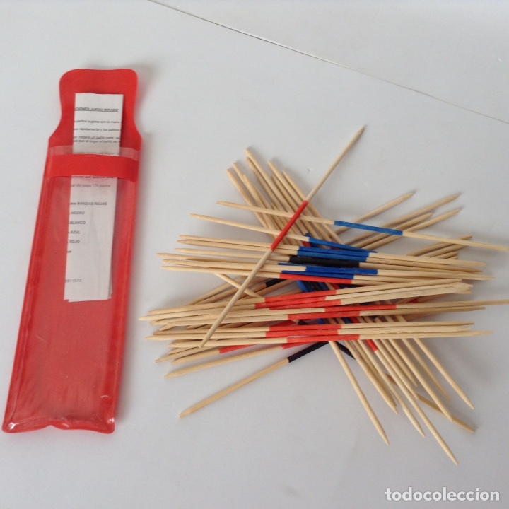 Juego Mikado de madera