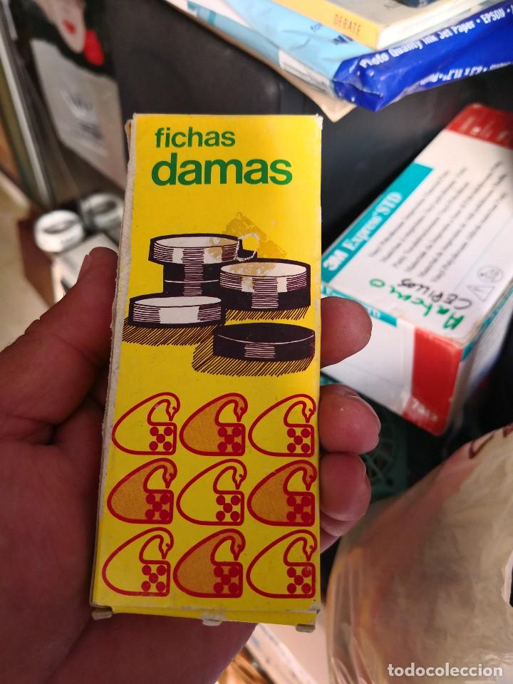 Jeux de table: Fichas de damas, el casino made in spain  30 fichas de pl&aacute;stico de 28 mm de diametro