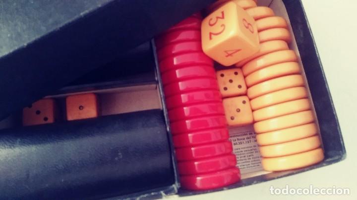 Juegos de mesa: fichas cubiletes y dados de pasta o simil - Foto 4