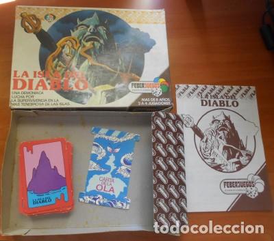Juegos de mesa: FEBERJUEGOS, LA ISLA DEL DIABLO, INCOMPLETO - Foto 1