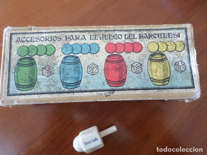 Juegos de mesa: CAJA DE JUEGO DE PARCHEESA - Foto 1