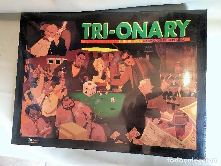 Juegos de mesa: JUEGO TRI-ONARY DE TRI&Oacute;NE - NUEVO - Foto 1