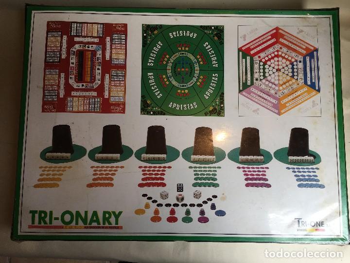 Juegos de mesa: JUEGO TRI-ONARY DE TRI&Oacute;NE - NUEVO - Foto 2