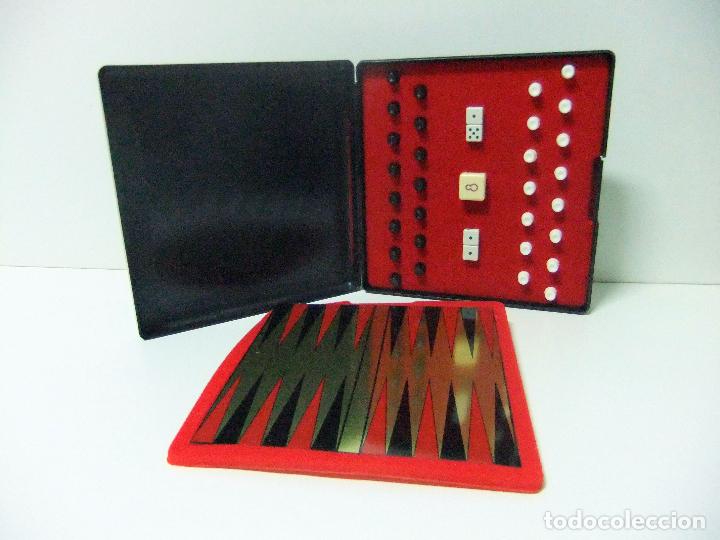 Juegos de mesa: BACKGAMMON - JUGUETES CAYRO REF. 059 - JUEGO MESA MAGN&Eacute;TICO MULTIJUEGOS DADOS CAIRO - Foto 3