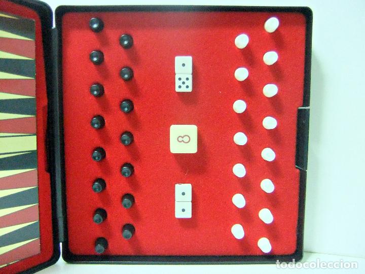Juegos de mesa: BACKGAMMON - JUGUETES CAYRO REF. 059 - JUEGO MESA MAGN&Eacute;TICO MULTIJUEGOS DADOS CAIRO - Foto 4