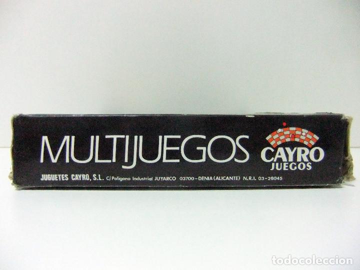 Juegos de mesa: BACKGAMMON - JUGUETES CAYRO REF. 059 - JUEGO MESA MAGN&Eacute;TICO MULTIJUEGOS DADOS CAIRO - Foto 10