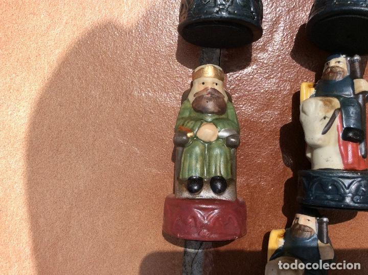Juegos de mesa: Figuras de ajedrez Edad media - Foto 2