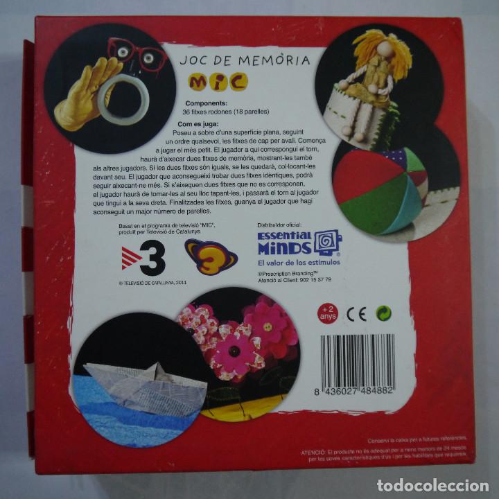 Juegos de mesa: MIC. JOC DE MEMORIA - TV3 - 2011 - Foto 2