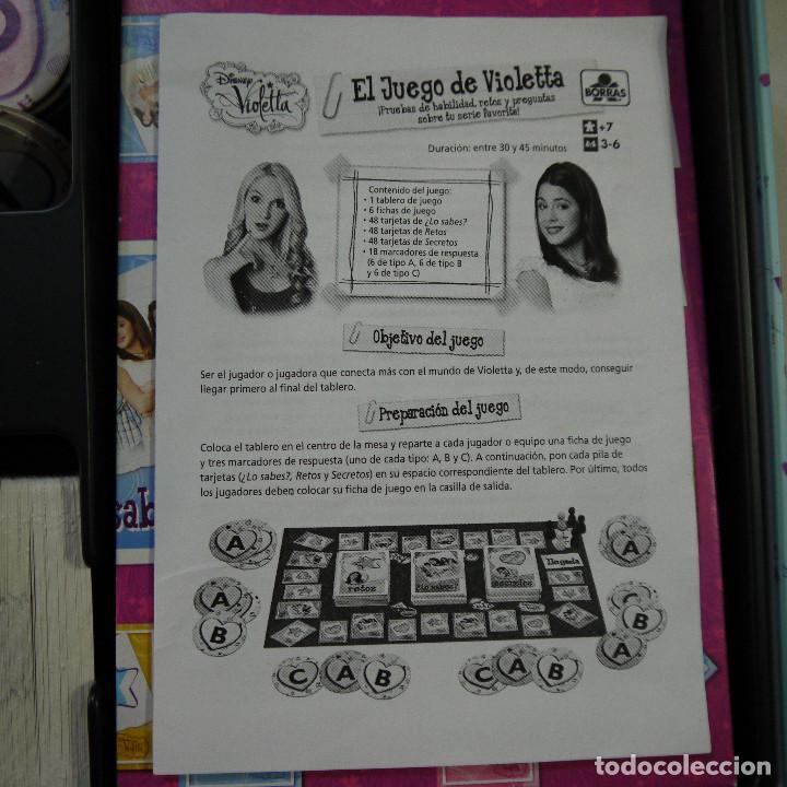 Juegos de mesa: EL JUEGO DE VIOLETTA - BORR&Aacute;S - Foto 3