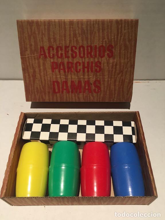 Juegos de mesa: SET PARCHIS Y DAMAS A&Ntilde;OS 70 - Foto 1