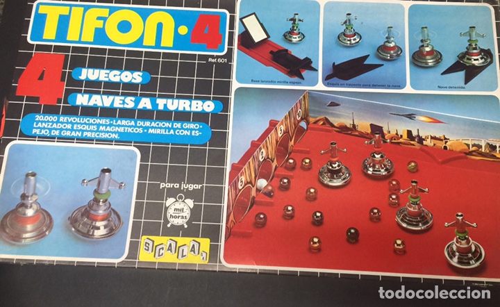 Juegos de mesa: Juego de mesa antiguo tif&oacute;n 4 de scala - Foto 1
