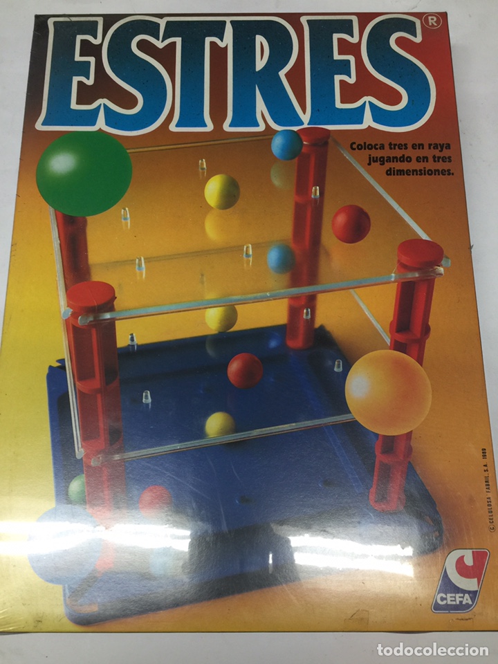 Juegos de mesa: Juego antiguo cefa estr&eacute;s PRECINTADO - Foto 1