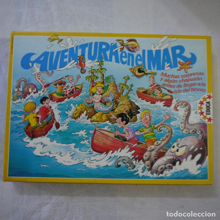 Juegos de mesa: AVENTURA EN EL MAR - EDUCA - 1990 - Foto 1