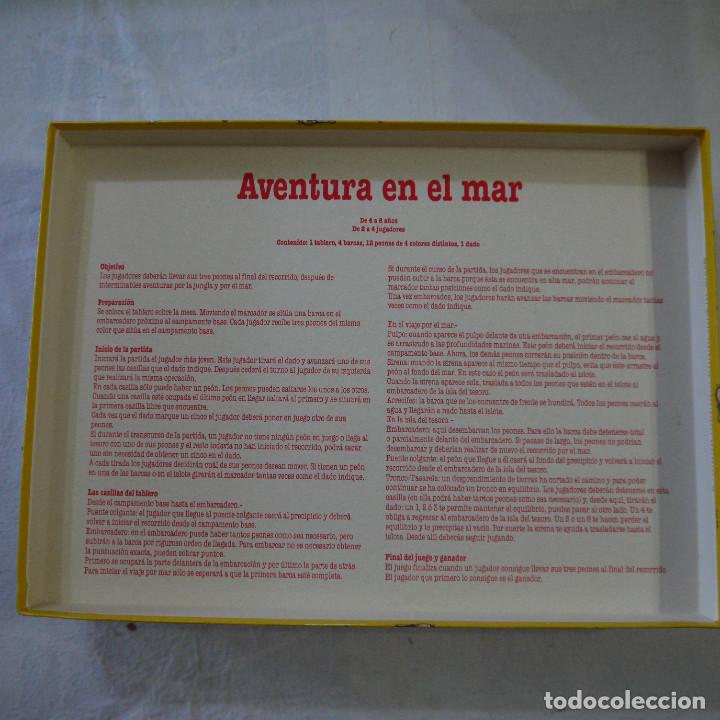 Juegos de mesa: AVENTURA EN EL MAR - EDUCA - 1990 - Foto 3