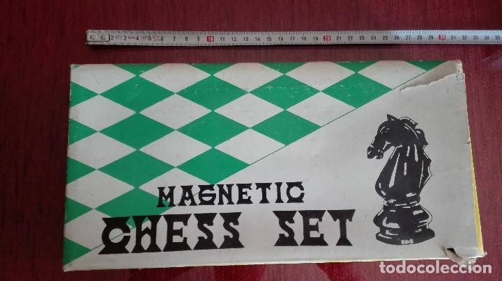 Juegos de mesa: ANTIGUO JUEGO DE AJEDREZ MAGNETICO - Foto 1