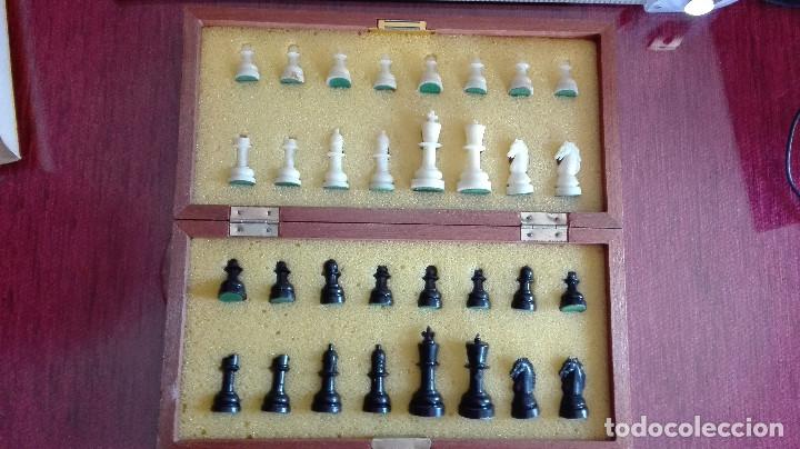 Juegos de mesa: ANTIGUO JUEGO DE AJEDREZ MAGNETICO - Foto 3