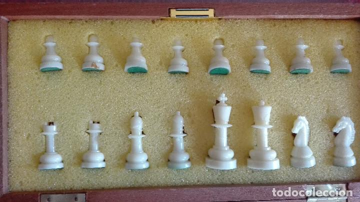 Juegos de mesa: ANTIGUO JUEGO DE AJEDREZ MAGNETICO - Foto 4