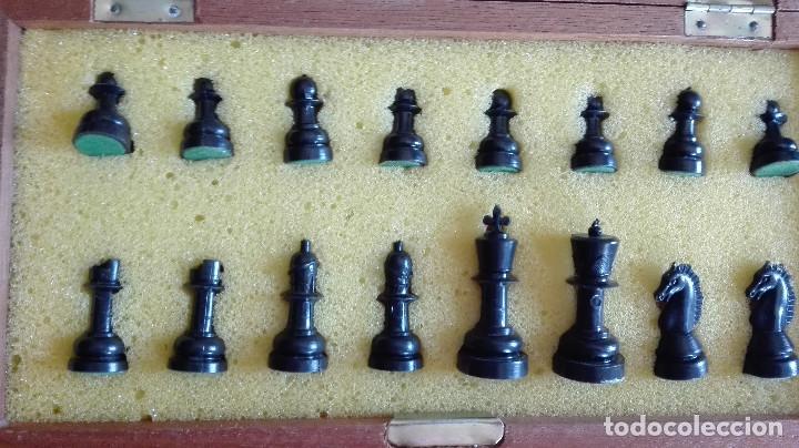 Juegos de mesa: ANTIGUO JUEGO DE AJEDREZ MAGNETICO - Foto 5