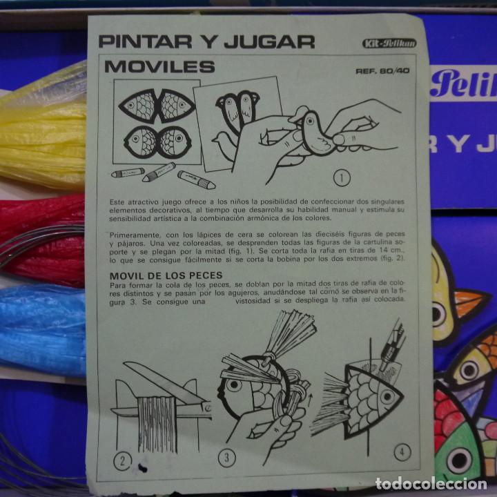 Juegos de mesa: PINTAR Y JUGAR - M&Oacute;VILES - KIT PELIKAN - Foto 2
