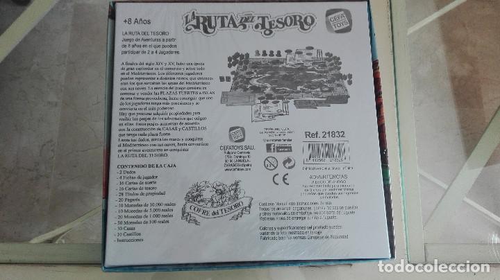 Juegos de mesa: LA RUTA DEL TESORO CEFA TOYS NUEVO - Foto 2